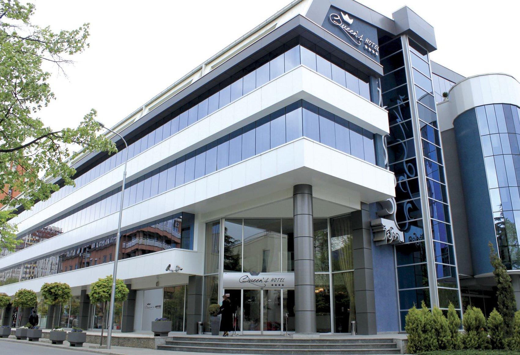 Queen'S Hotel - Zebra Centre Skopje Ngoại thất bức ảnh